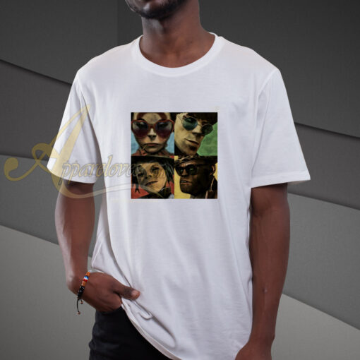 Gorillaz 90s Dark Grunge T-shirt