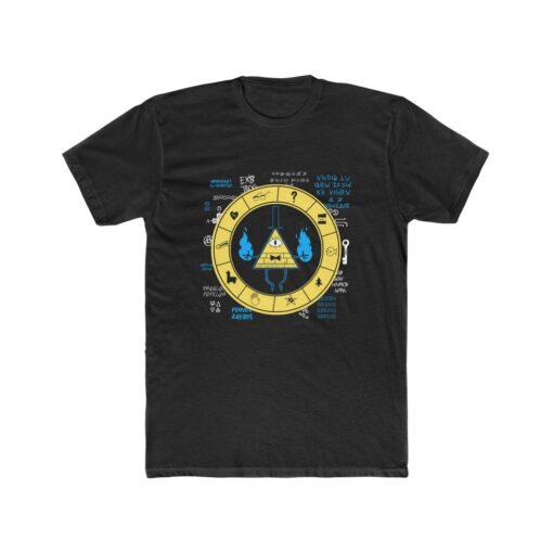 Gravity Falls Bill Cipher Zodiac T-Shirt Men's