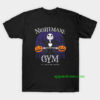 Halloween Town Gym Jack Skellington T-Shirt thd