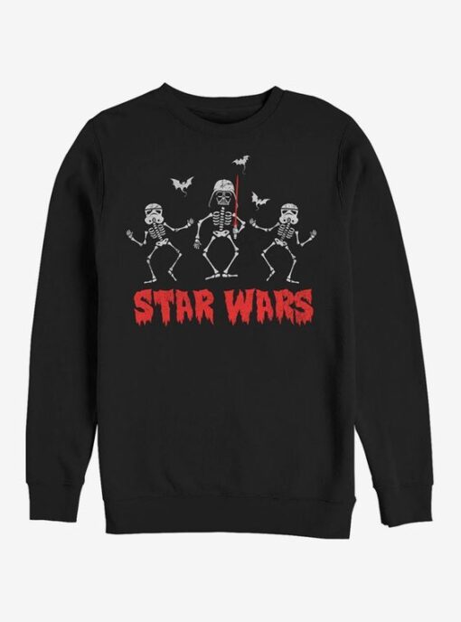 Halloween Vader Skeletons Sweatshirt ZNF08