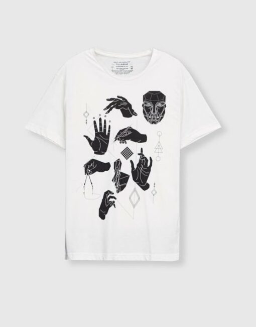 Hand icons T-shirt DAP