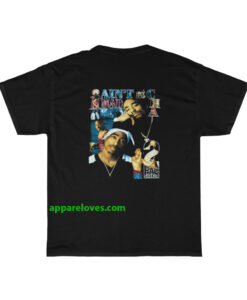 I Ain't Mad At Cha 2Pac Shakur T-Shirt (Back )THD