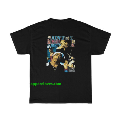 I Ain't Mad At Cha 2Pac Shakur T-Shirt (Back )THD