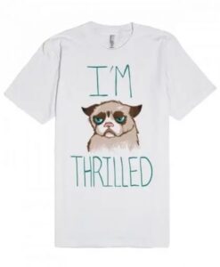 I Am Thrilled Pug T-Shirt