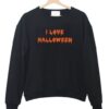 I Love Halloween Sweatshirt ZNF08