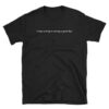 I hope Yoongi is having a good day Short-Sleeve Unisex T-Shirt, Cool BTS shirt