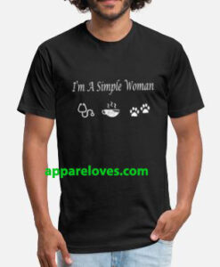 Im A Simple Woman T-Shirts THD