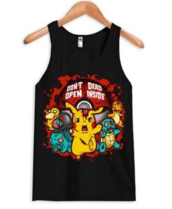 Inside Pikachu Tanktop ZNF08