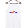 It’s Mueller Time White Tank Top ZNF08