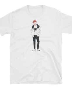 J-Hope Airplane, Hope World, Anpanman, Just Dance, Vector Version 2 Short-Sleeve Unisex T-Shirt