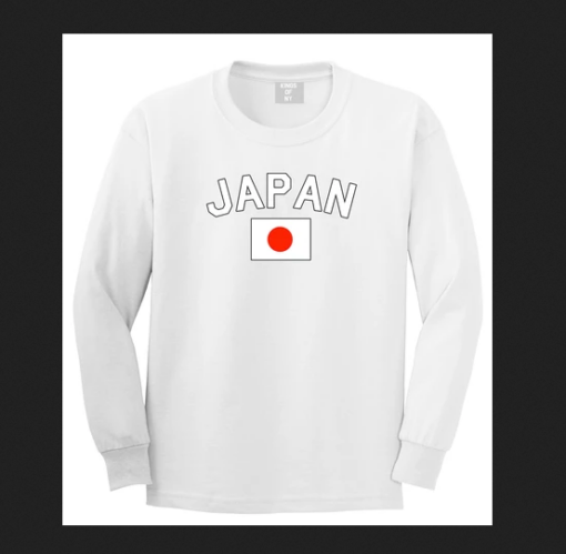 Japan With Japanese Flag SWEATSHIRT THD