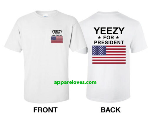 KANYE WEST Yeezy For President T Shirt thd