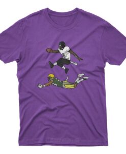 Lamar Jackson Hurdle T shirt DAP