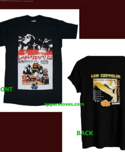 Led Zeppelin Welcome to Japan T Shirt(2side) THD