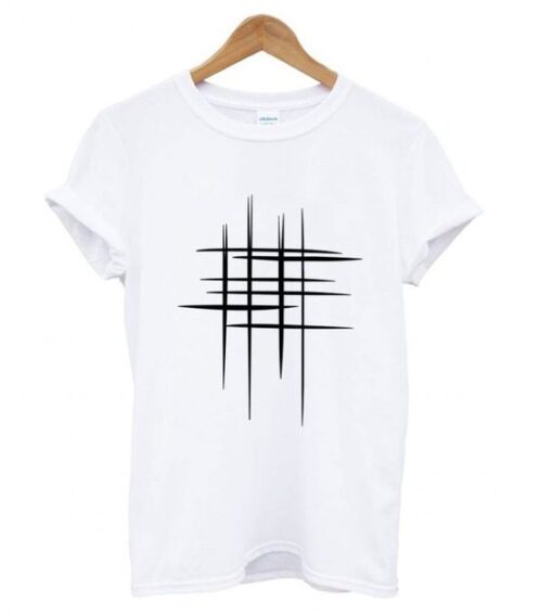 Line Cross T shirt DAP