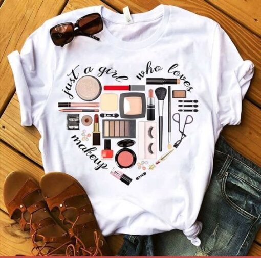 Love Makeup T-shirt ZNF08