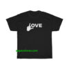 Love Middle Finger Logo T-Shirt thd