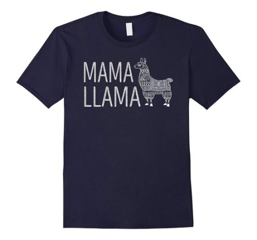 Mama Llama Funny TShirt ZNF08