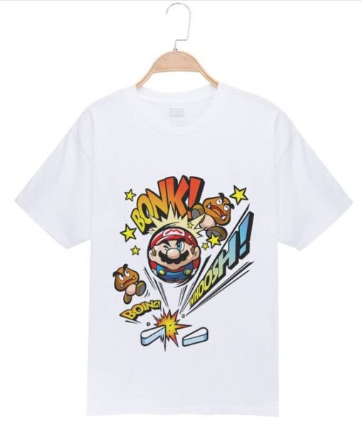 Mario Boing Bonk Whoosh T Shirt ZNF08