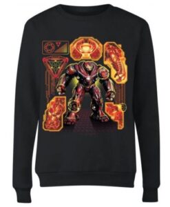 Marvel Avengers Infinity War Hulkbuster Women Sweatshirt - Copy