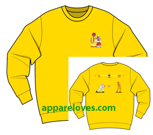 McDonald vs KFC Sweatshirt thd