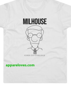 Milhouse Goes to College T-Shirt thd