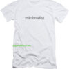 Minimalist T-Shirt THD