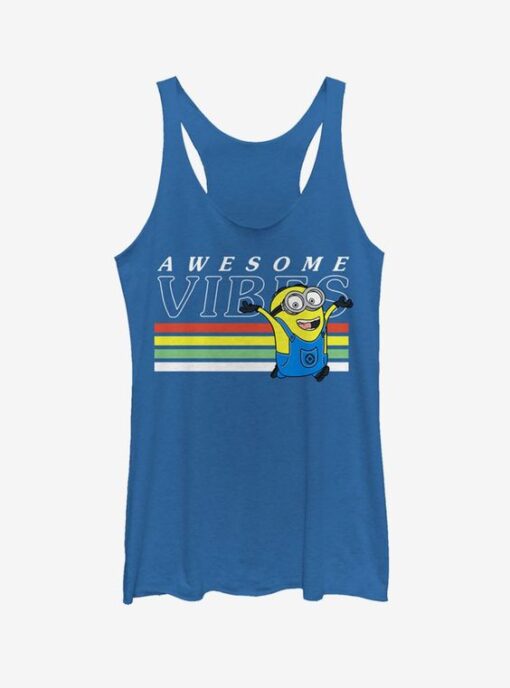 Minion Rainbow Vibes Girls Tank ZNF08