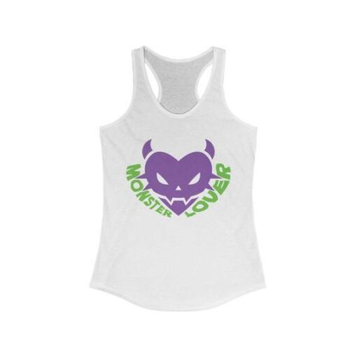 Monster Lover VG Women's Racerback Tank znf08