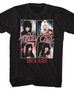 Motley Crue Shout at the Devil Black Classic Adult T-Shirt