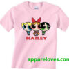 NEW PERSONALIZED THE POWERPUFF GIRLS PINK T SHIRT THD