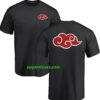 Naruto Akatsuki Logo T Shirt (2side) thd