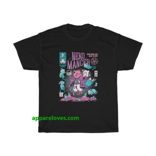 Neko Mancer Cat T-Shirt thd