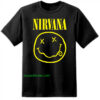 Nirvana Band Smiley T Shirt thd