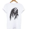 Palm Angels White Rasta Skull T shirt ZNF08