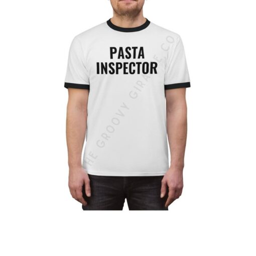 Pasta Inspector Ringer T Shirt