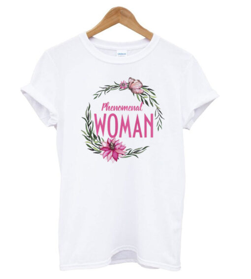 Phenomenal Woman T shirt ZNF08