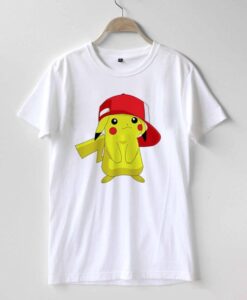 Pikachu Pokemon T-shirt ZNF08