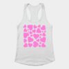 Pink Hearts - Valentines - Tank Top ZNF08