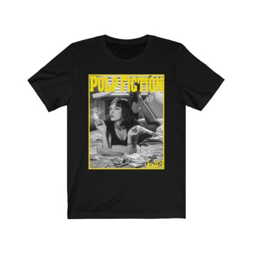 Pulp Fiction retro movie tshirt