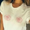 ROSE BOOB T SHIRT THD