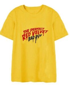 Red velvet Bad Boy Shirt ZNF08