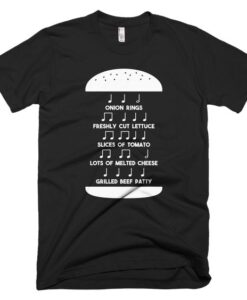 Rhythm Burger Music T-Shirt DAP