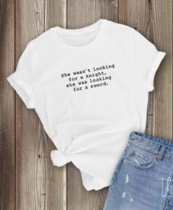 She wasn't looking T-shirt ZNF08