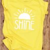 Shine Yellow Shirt ZNF08