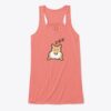 Sleepy Corgi - Flowy Tank ZNF08