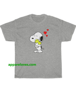 Snoopy Woodstock Bestfriends T-Shirt thd