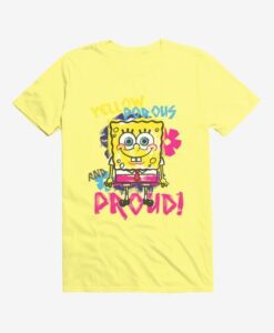 SpongeBob Yellow Proud T-Shirt ZNF08
