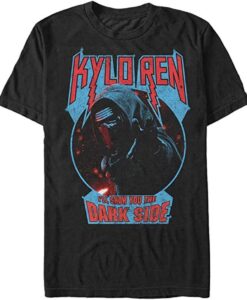 Star Wars The Force Awakens Men'S Kylo Ren Show Dark Side T-Shirt