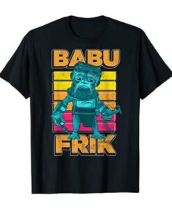 Star Wars The Rise Of Skywalker Babu Frik Pop Art Portrait T-Shirt